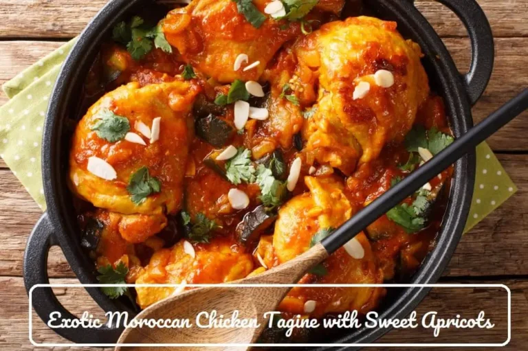 Exotic Moroccan Chicken Tagine with Sweet Apricots