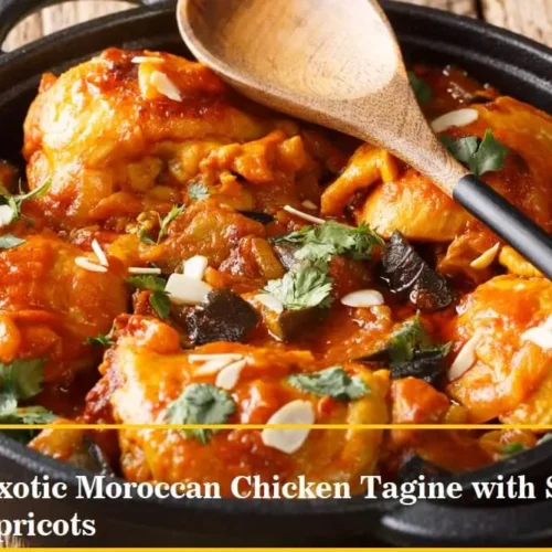 Exotic Moroccan Chicken Tagine with Sweet Apricots