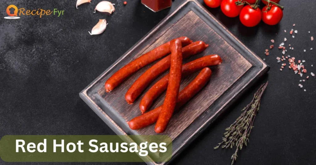 Red Hot Sausages by Recipe Fyr 