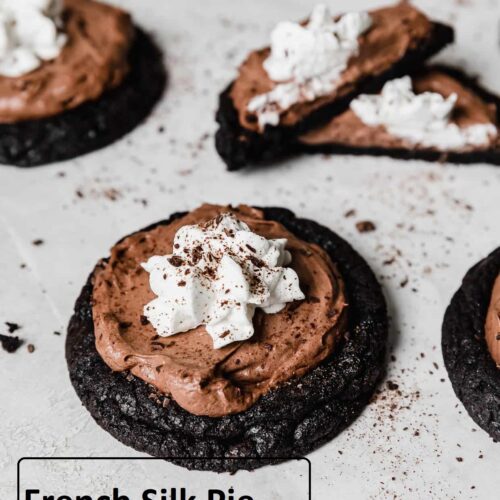 French Silk Pie Crumble Cookies