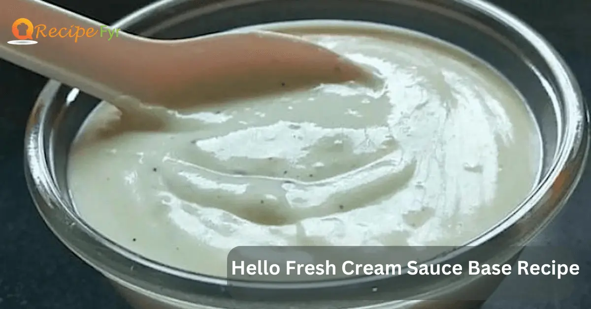 Delicious Hello Fresh Cream Sauce Base Recipe