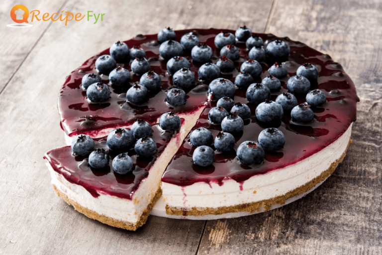 Gothic Blueberry Cheesecake