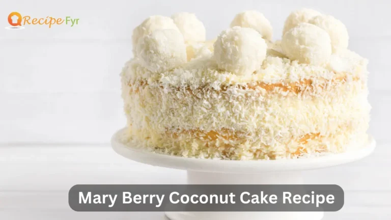 Mary Berry Coconut Cake Recipe