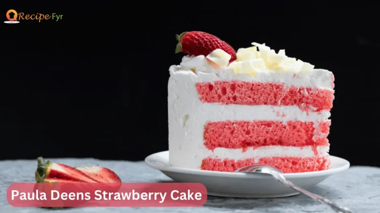 Paula Deens Strawberry Cake