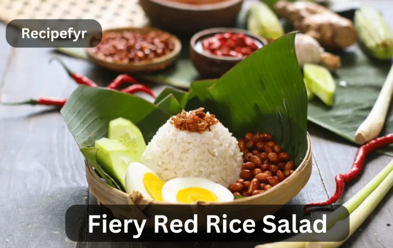 Fiery Red Rice Salad