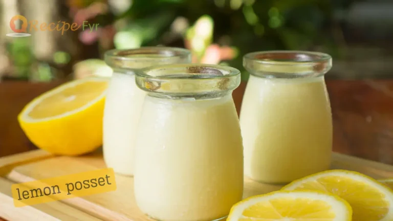 Lemon Posset recipe