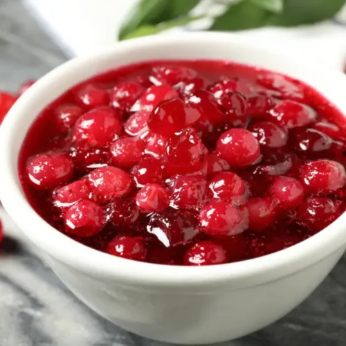 jellied cranberry sauce recipe
