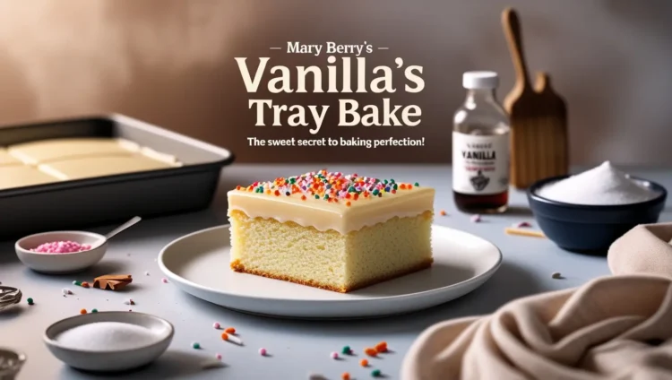 Mary Berry Vanilla Tray Bake Recipes - Easy, Delicious & Expert Tips